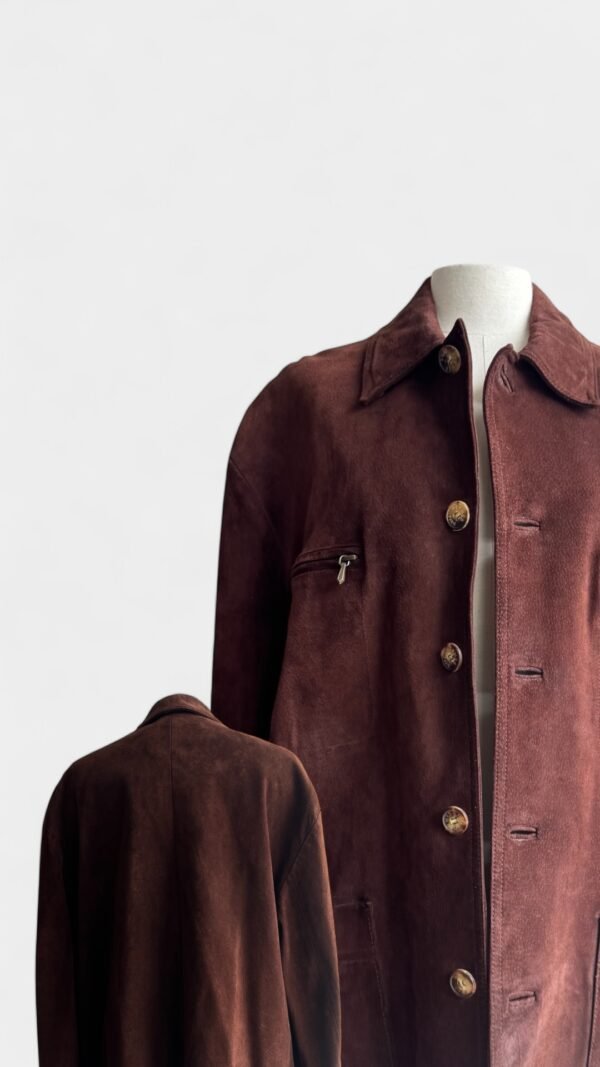 HERMES - SUEDE BUMPER JACKET - Image 2